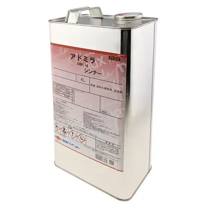 プルーフロンシンナー 日本特殊塗料 4L缶 希釈 洗浄 ウレタン防水 125