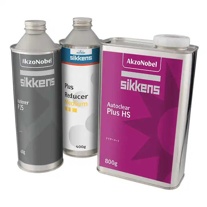 シッケンズ Sikkens オートクリヤープラスHS 800g+ハードナー・リデューサーセット販売中-塗装機器と塗料の販売 プロホンポ